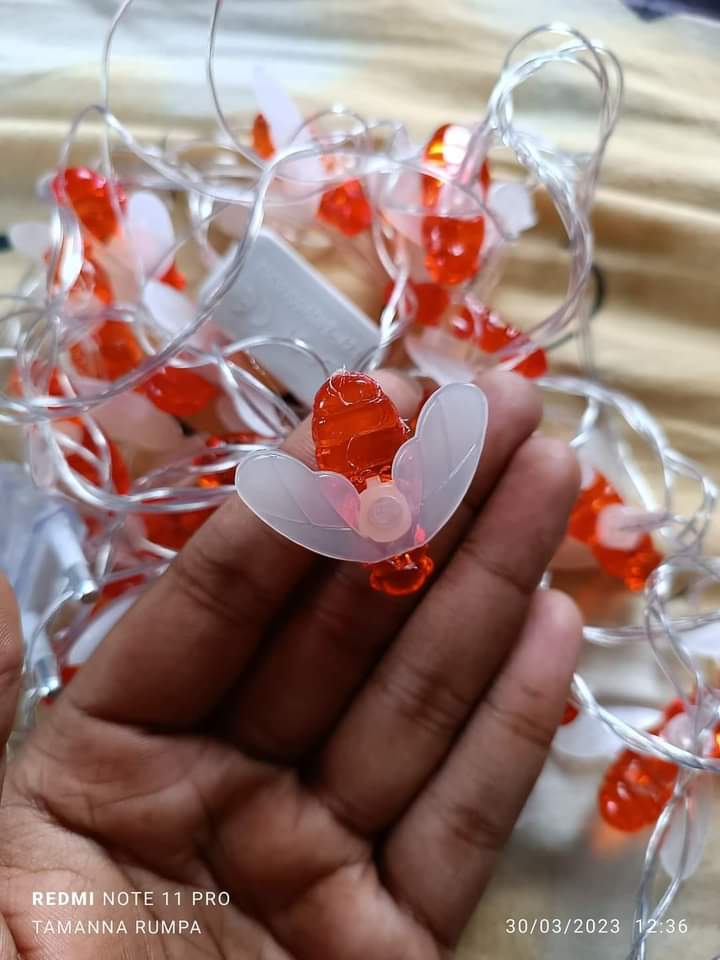 Honey Bee Fairy Light
